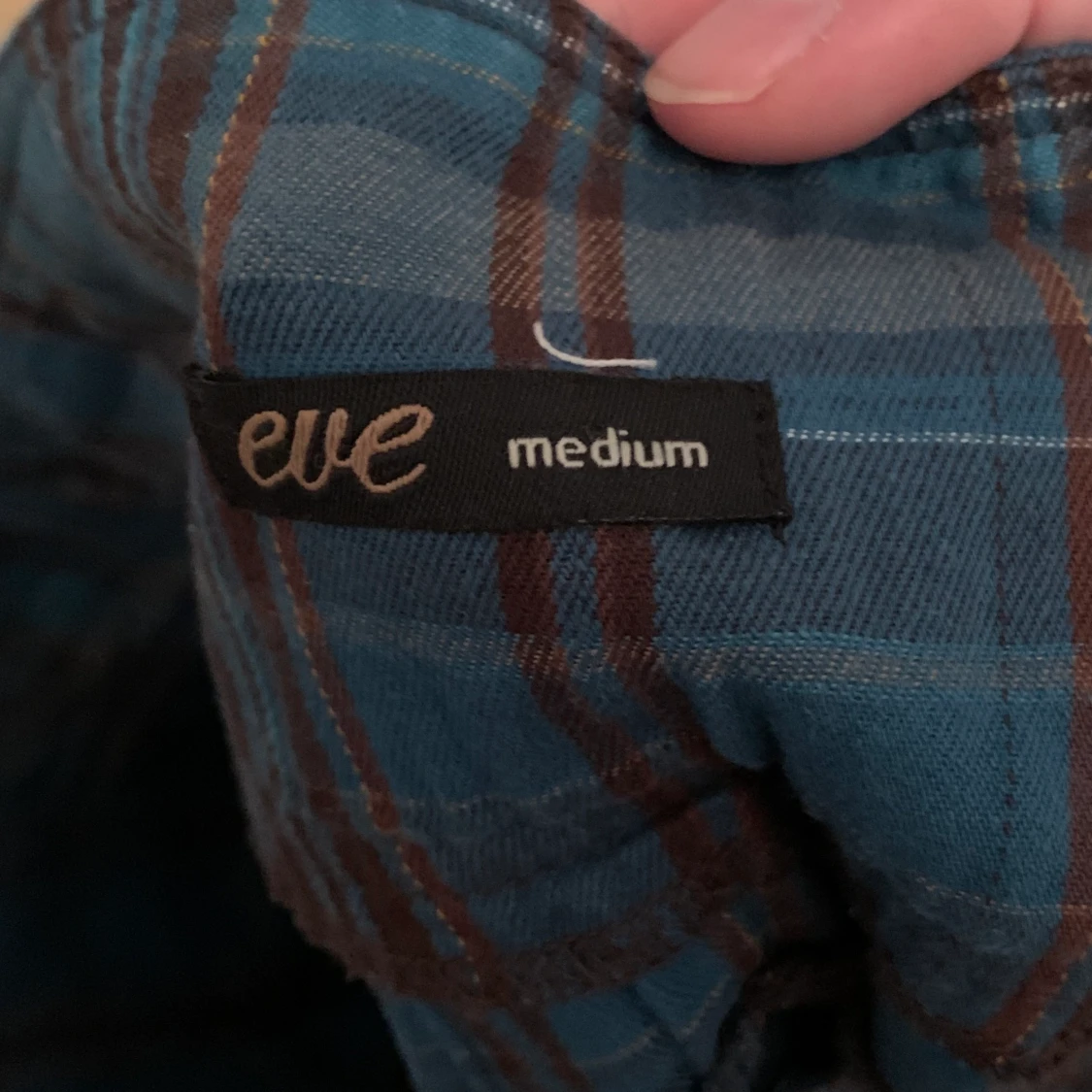 Blå och brun kjol - 91