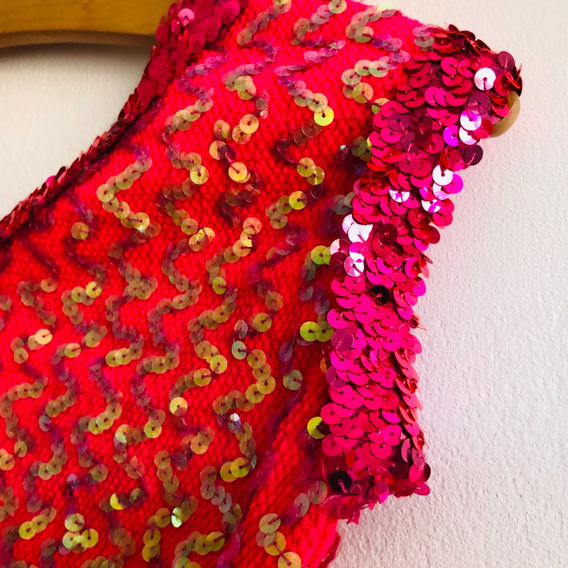 Croptop med paljetter! - 91