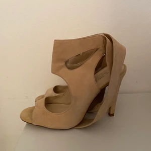 Mocka klackar - Superfina klackar i mocka, använd fåtal gånger.