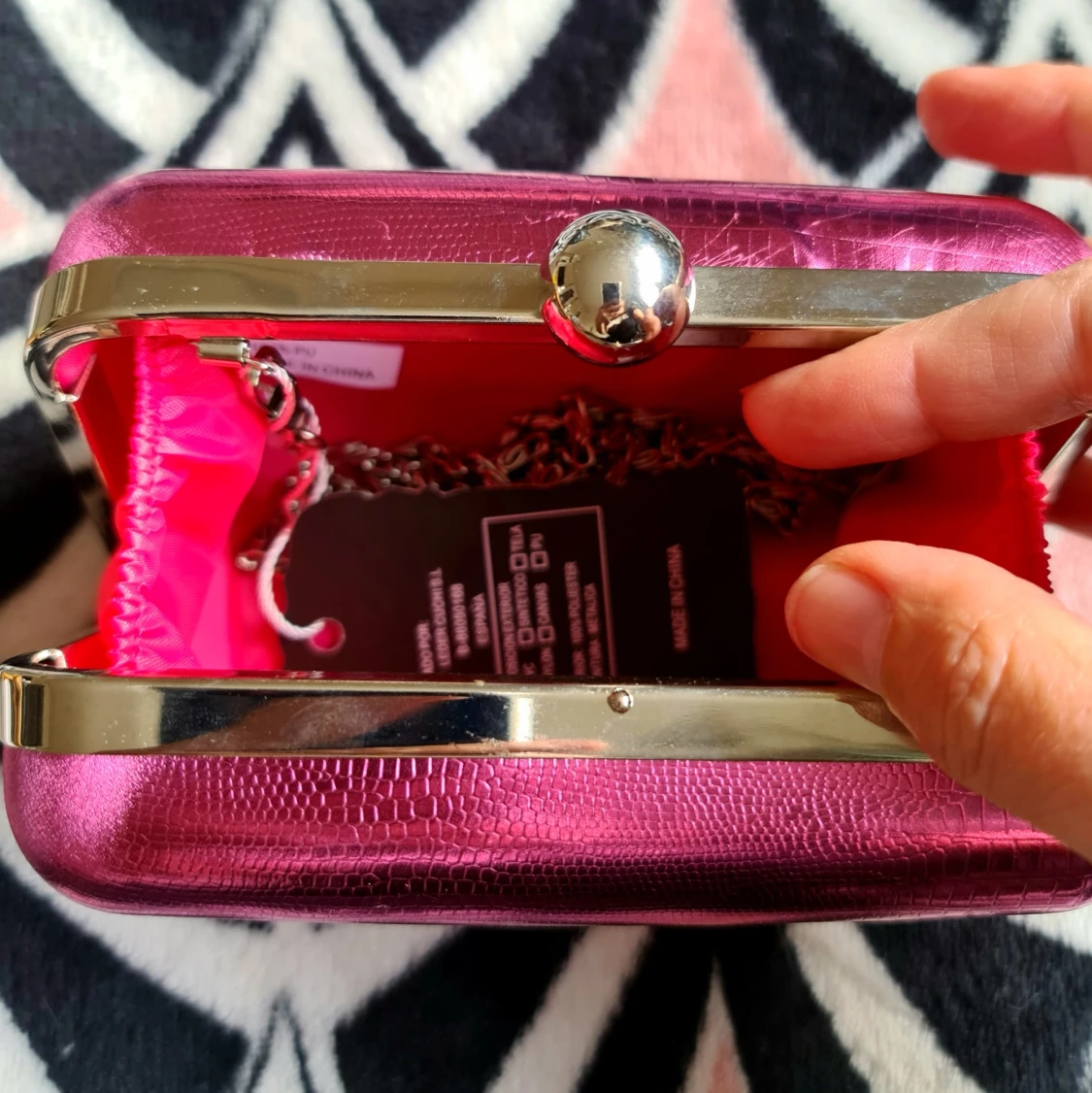 Liten rosa väska  - 91