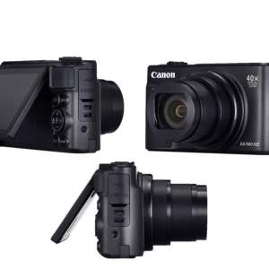 En Canon kamera köpt förra sommaren, knappt använd! 20,3 mega pixel, 40x optimal zoom och även 4k filmning. I priset ingår kameran (nypris runt 4000kr) laddare och gorillapod.