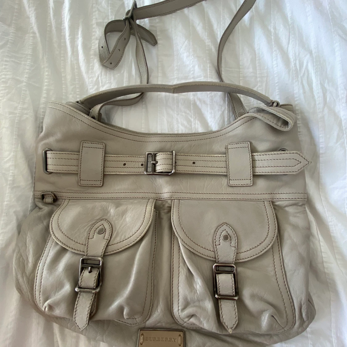 Vintage burberry handväska - 90