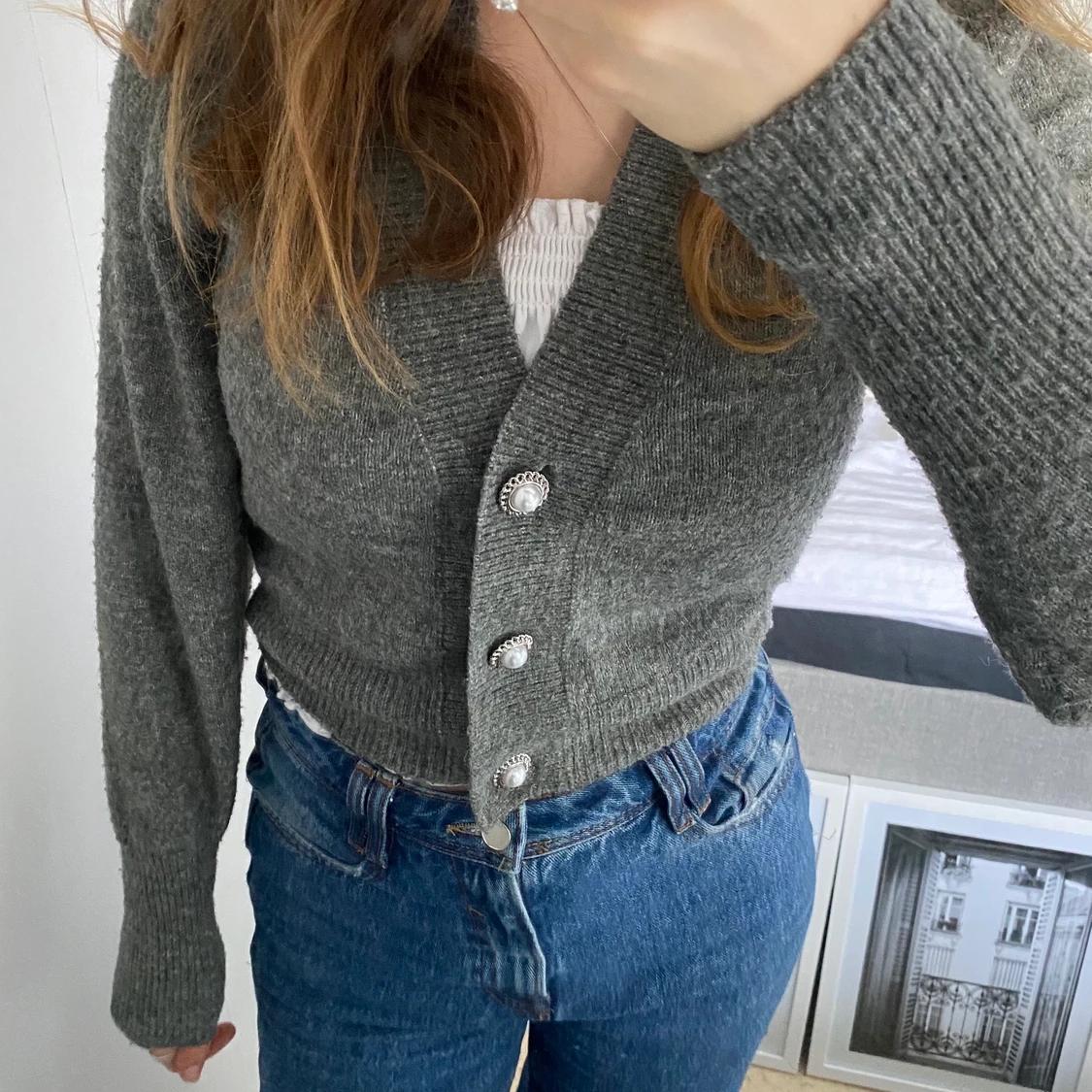 Kofta med pärlor🤍 - 90