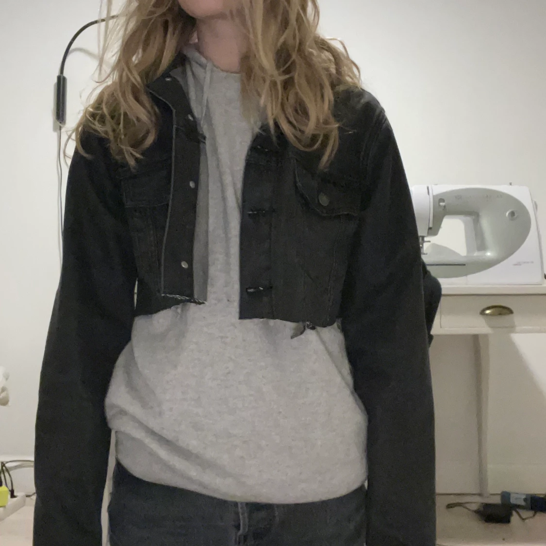 Croppad jeansjacka cheap monday - 90