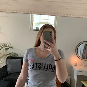 Hollister t-shirt - Grå hollister t-shirt, bra skick. 120 kr inkl frakt