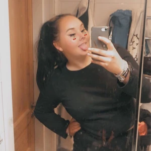 Svart långärmad tröja  - Använt någon enstaka gång då den är lite för kort i min smak. Gott skick ej urtvättat mm. Köpare står för frakt