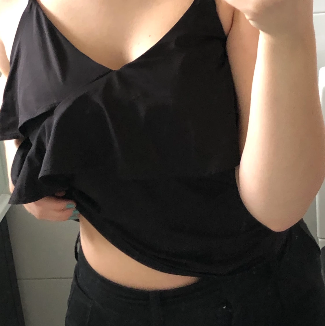 Linne med volang  - 90