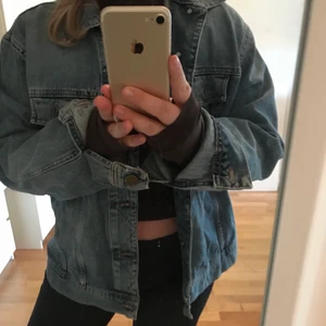 Jeansjacka  - Vintage oversized jeansjacka 