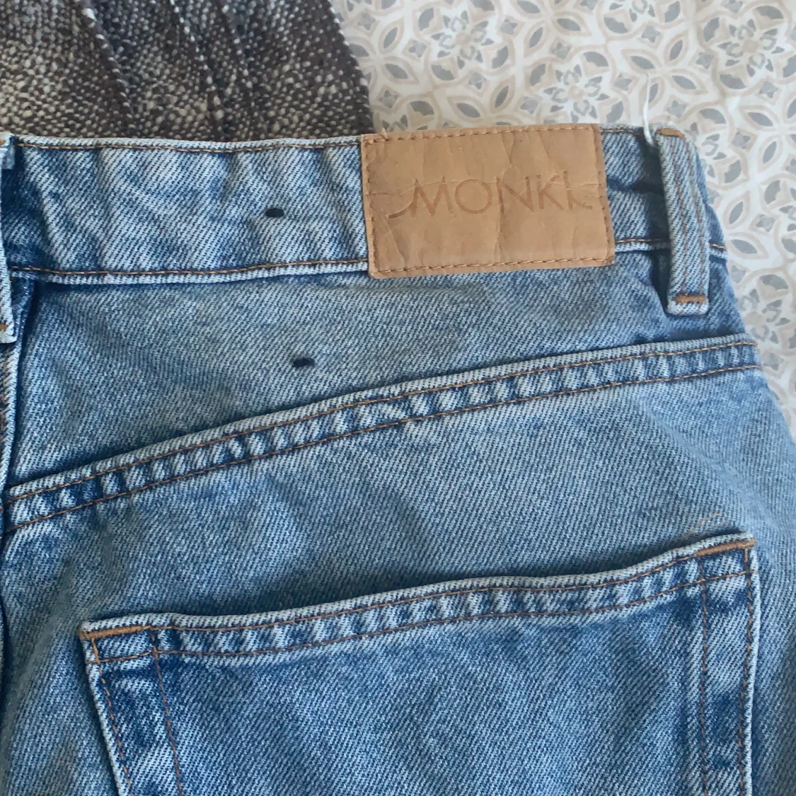 Vida, högmidjade monki jeans - 91