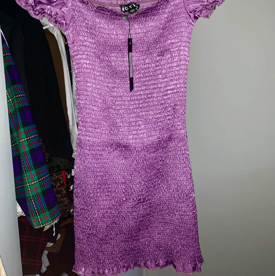 Motelrocks satin lavender dress  - 90