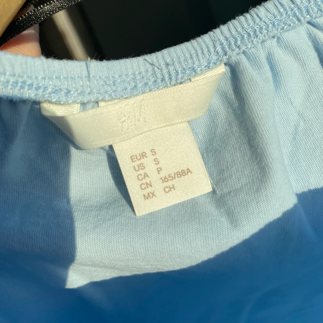 Blå topp från HM stl S  - 90