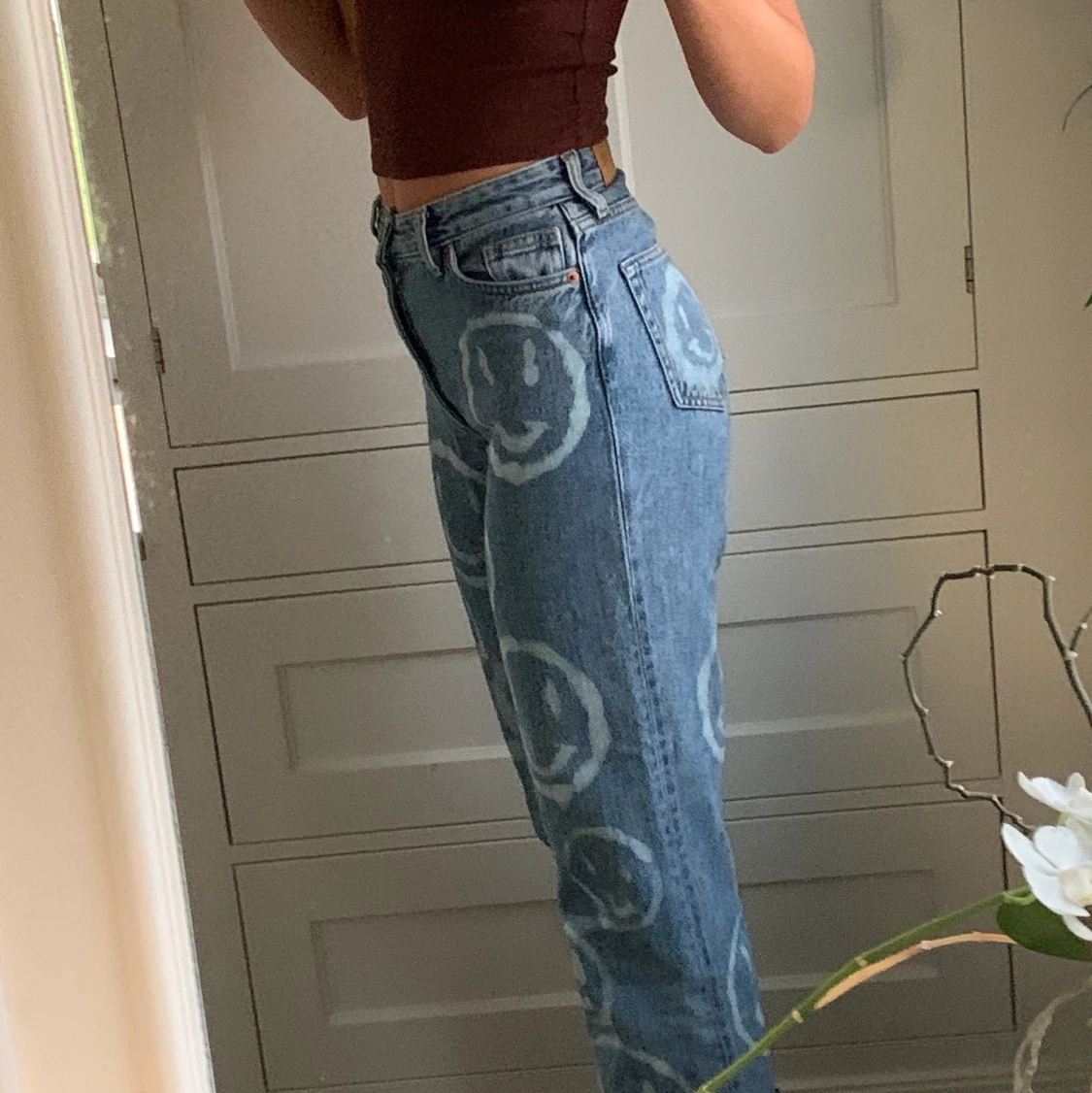 Egengjorda smileybyxor