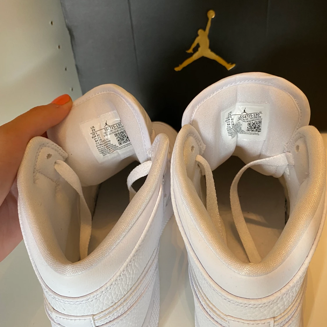 Helt oanvända Jordan 1 - 91