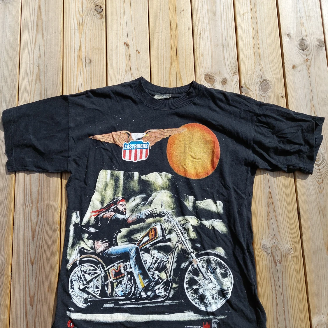 harley davidson t-shirt svart