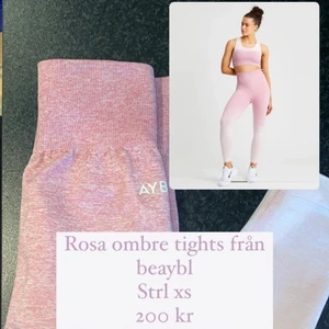 Tights beaybl - Rosa ombre tights från beaybl i strl xs