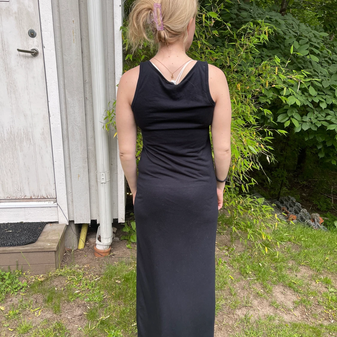 Svart långklänning  - 90