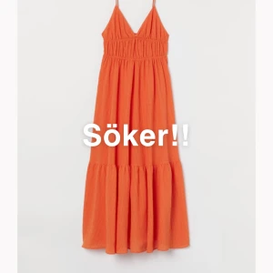 Söker! - Jag söker denna superfina klänningen från hm. Skriv om du har en så kommer vi överens om pris💓💓