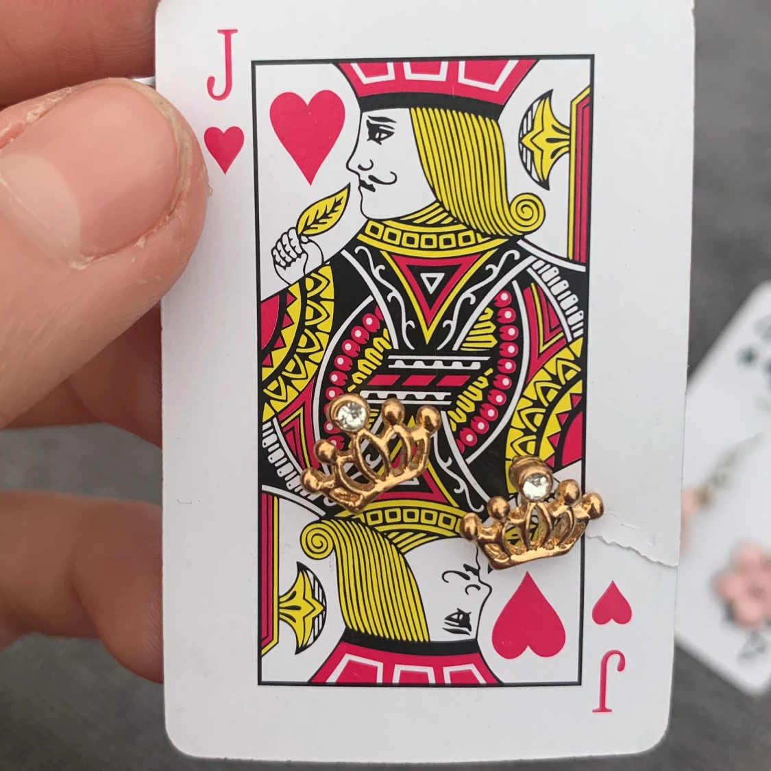 Örhängen kron - 90