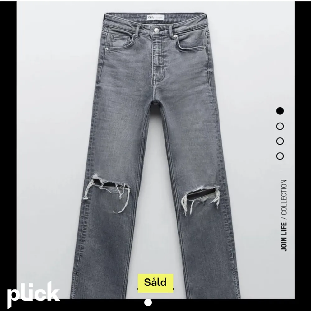 Byxor från zara. Väldigt sköna och i bra kvalitet. Säljer då jag slutat använda dom😊. Jeans & Byxor.