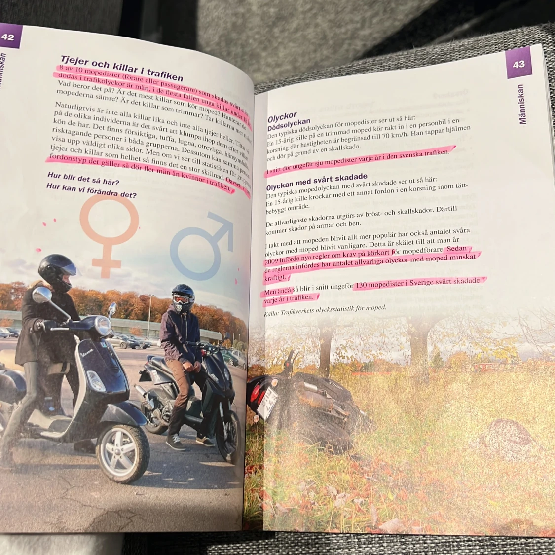 AM-boken - moped klass 1 - 90