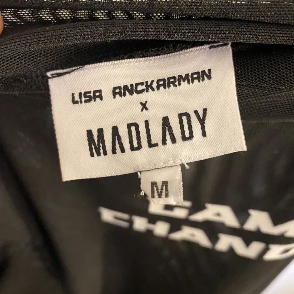 En mesh tröja från Madlady i kollektion med Lisa Ankarman. Aldrig använd alltså mycket bra skick. . Toppar.