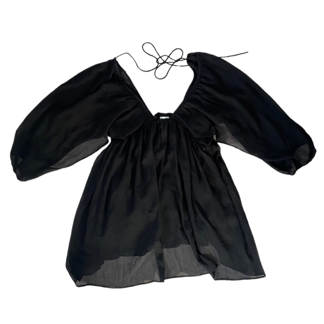 Svart klänning/blus