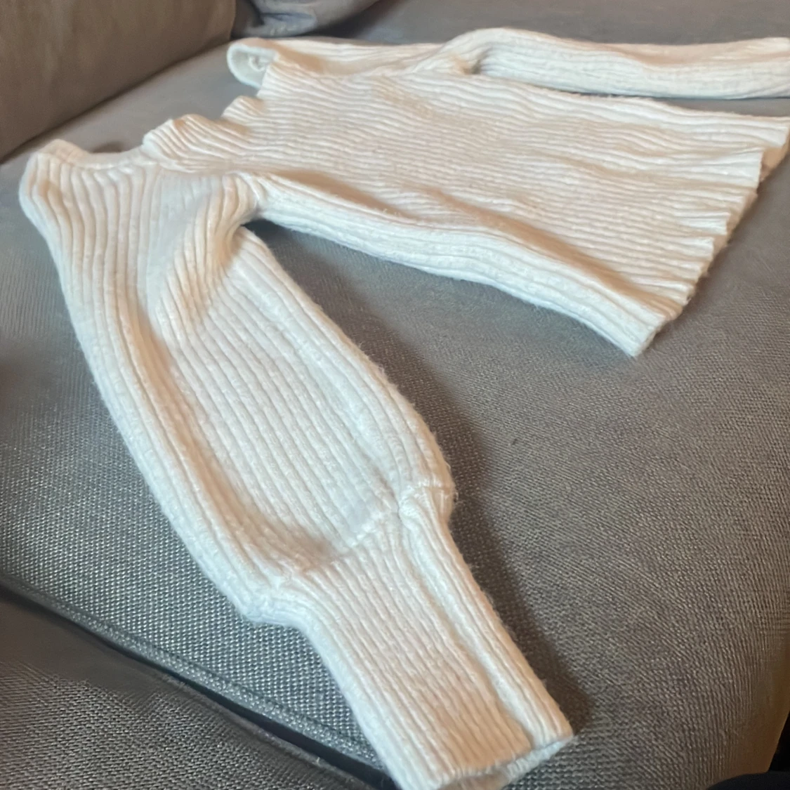 Ribbad långärmad - 90