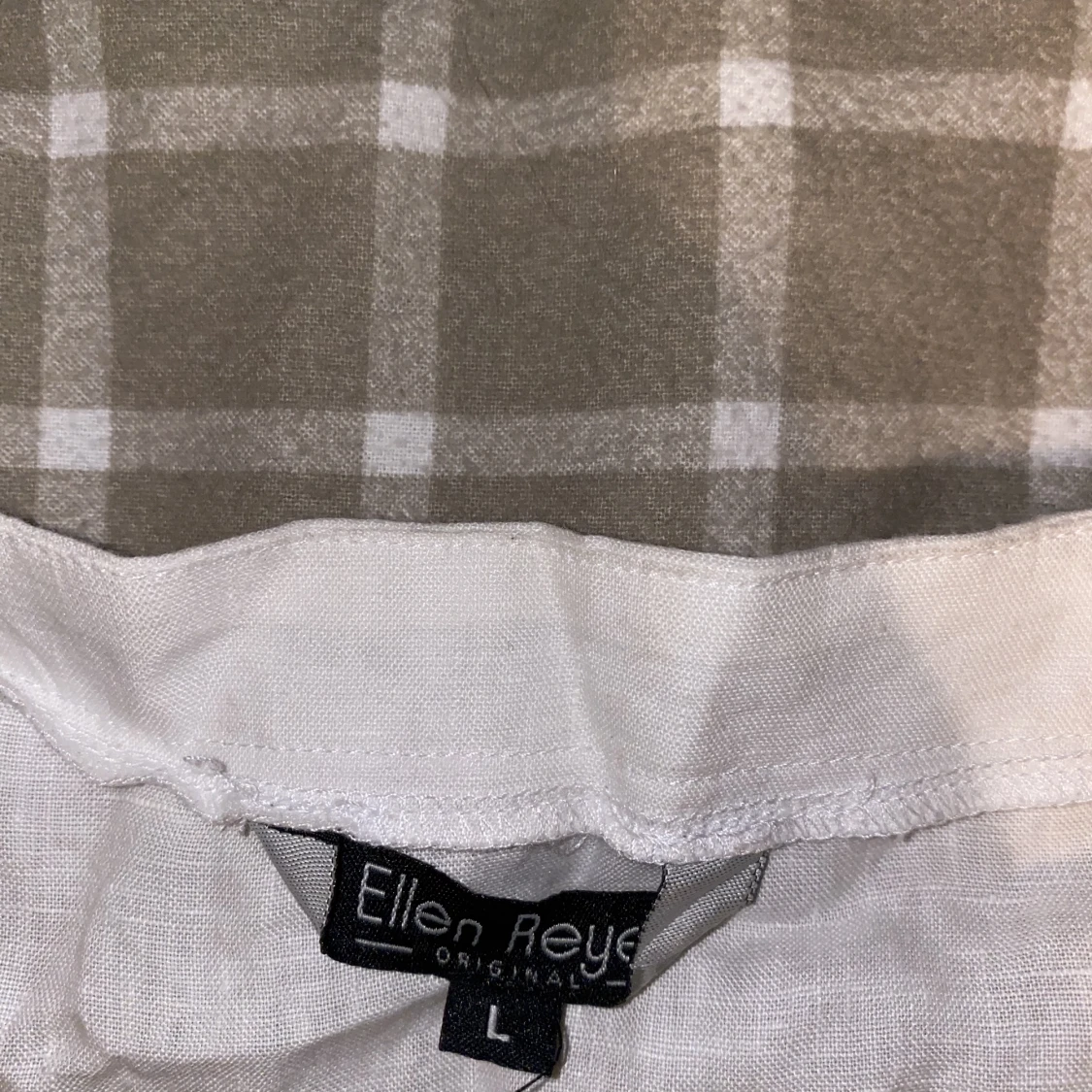 Vitt kort klänning  - 90