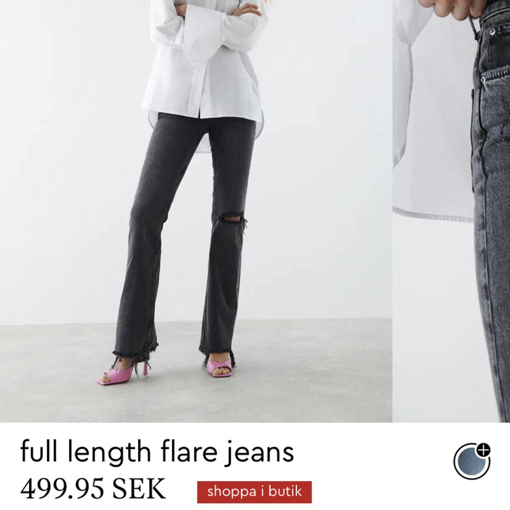 Säljer då dom är för små., så finns ej fler bilder . Jeans & Byxor.
