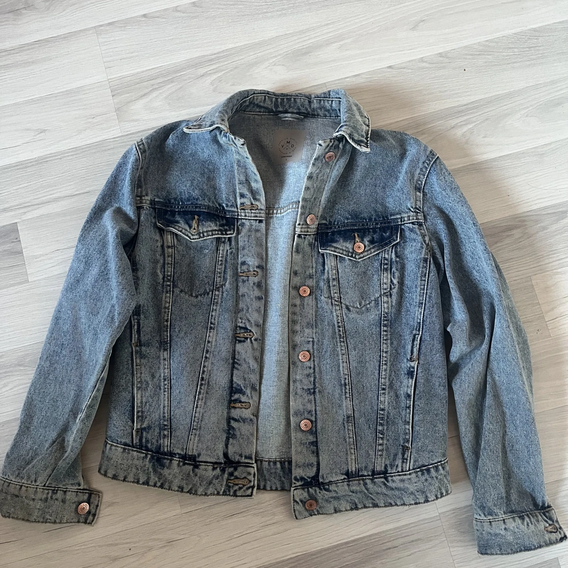 Oversized jeansjacka