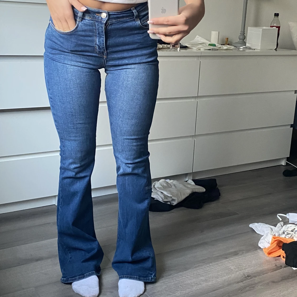 Bootcut jeans från pull&bear  - 90