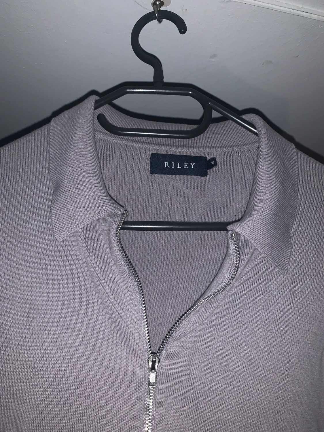 Brothers zip tröja grå st M - 90