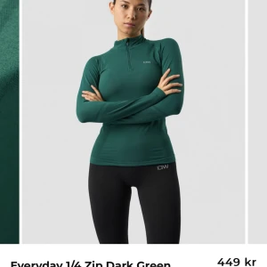 Träningsklader - Long slevee zip up top from ICIW A couple of months old, not worn a lot Size M