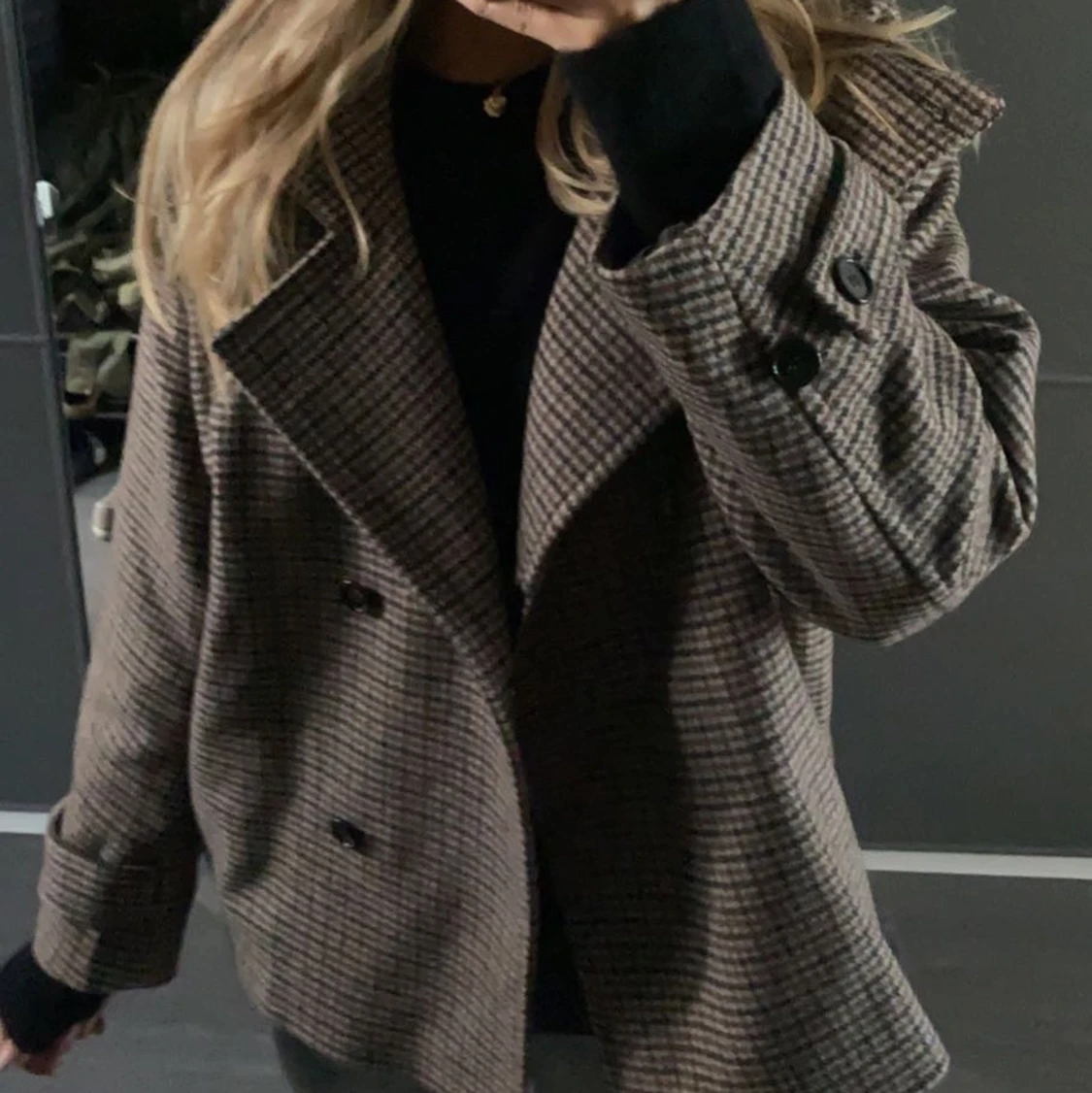 Arket wool coat short - 90