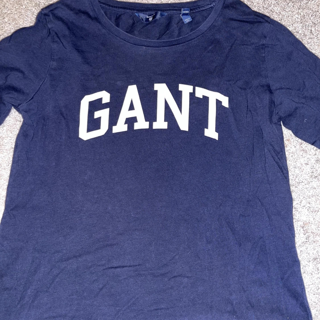 Marinblå gant tröja 