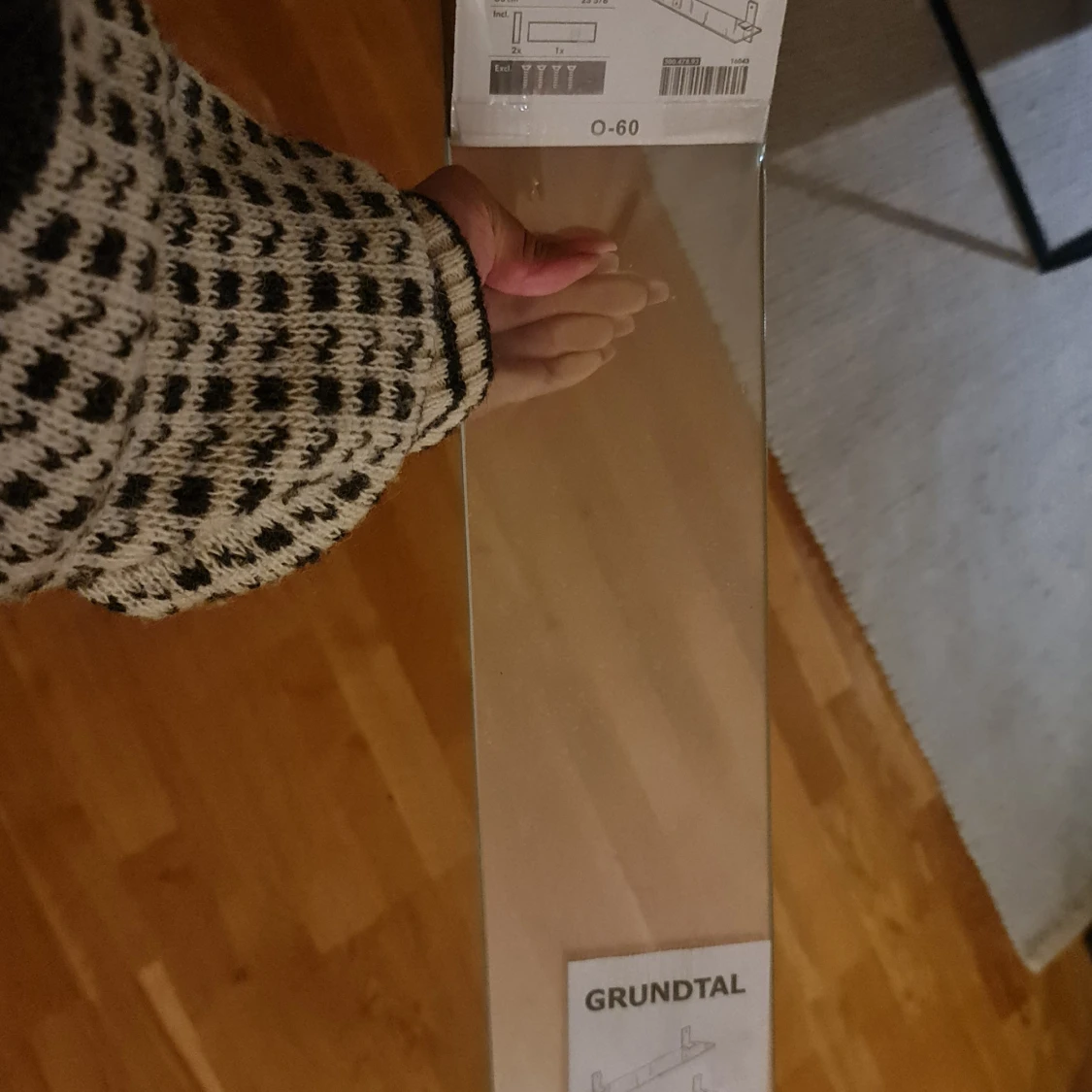 Hylla badrum glas - 91