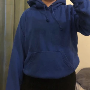 Hoodie - Säljer en likadan hoddie fast i en fin blå färg, som onte för sig rättvis på bilden! Kom privat för fler bilder, den är från bikbok och är i ett gott skick!