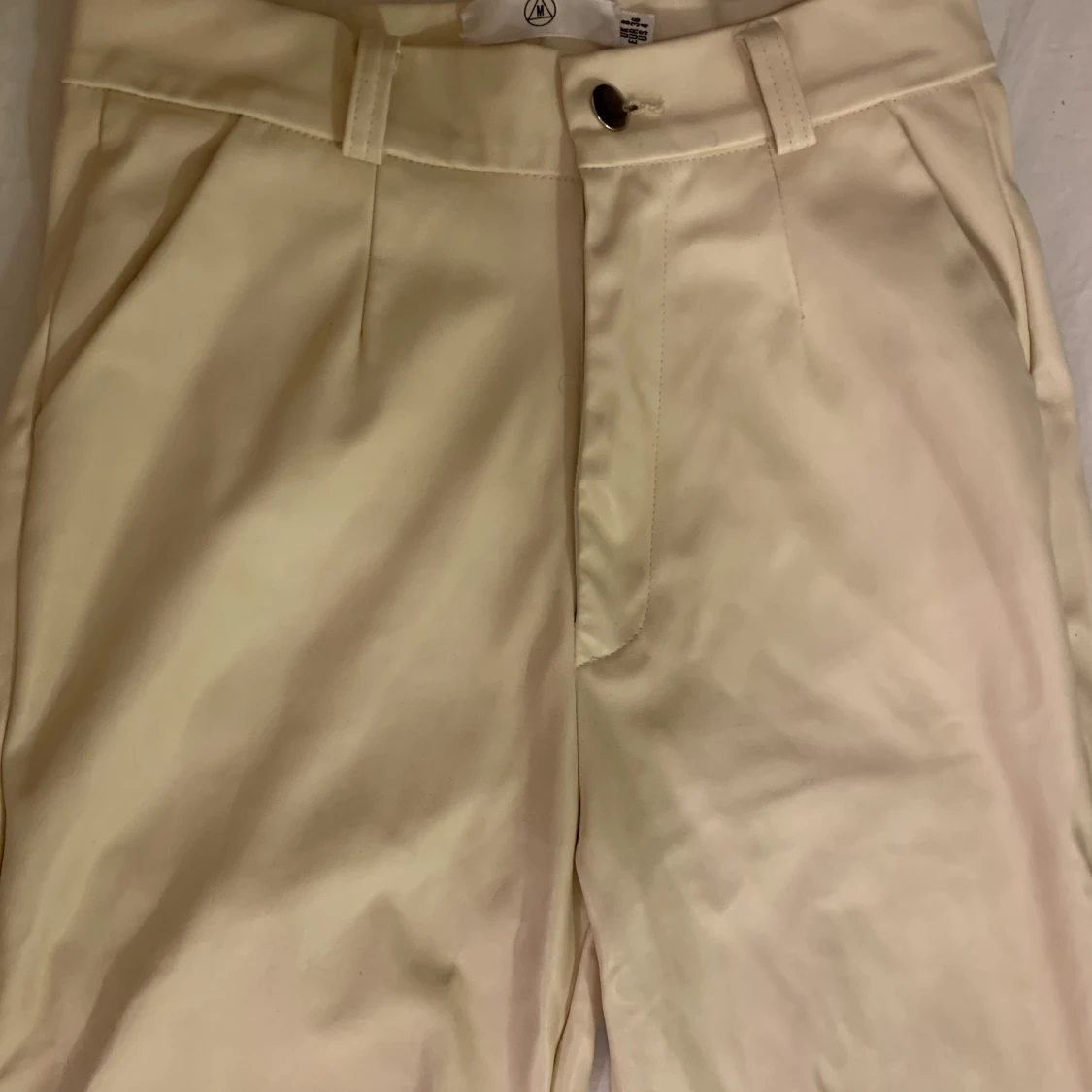 Beiga skinnbyxor - 91