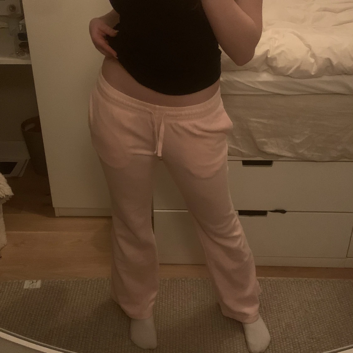 Rosa mjukis byxor - 91