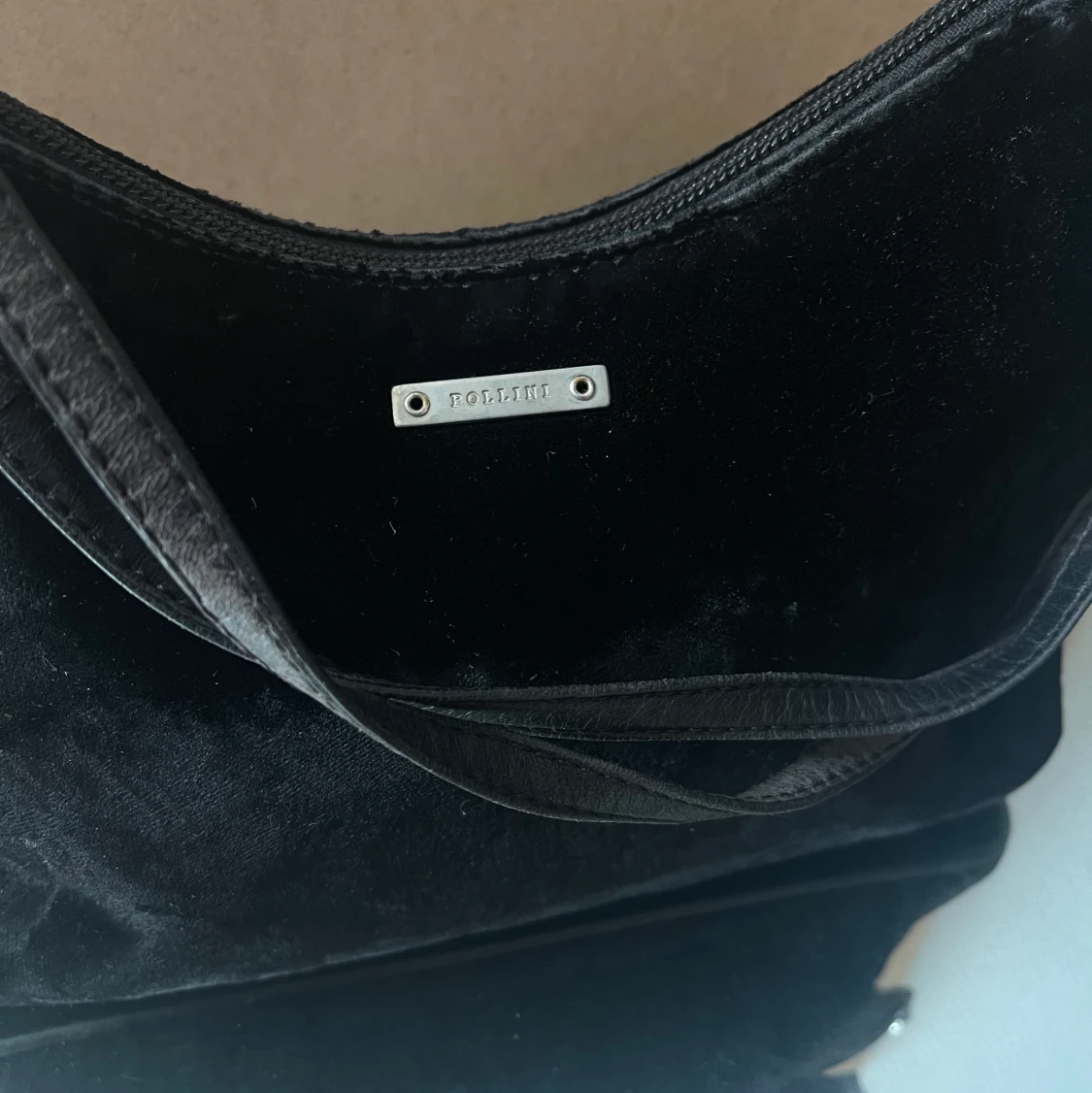 POLLINI väska i sammet - 91