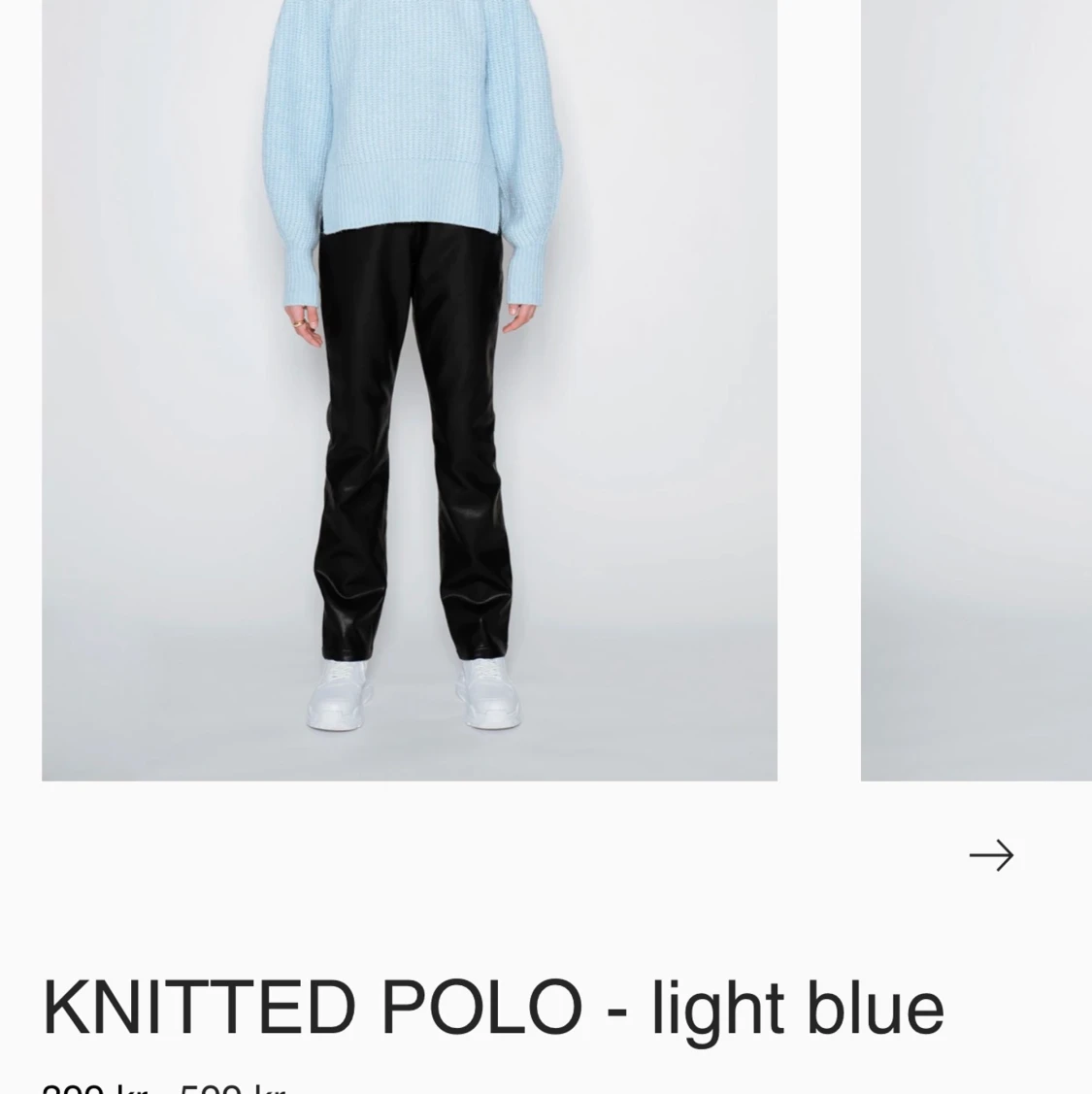 LXA stickad tröja - 90