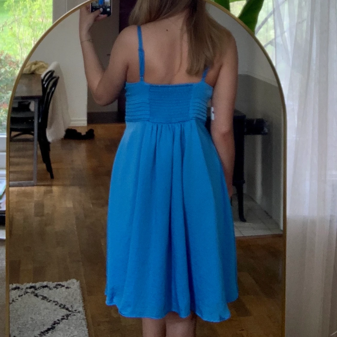Blå klänning - 90