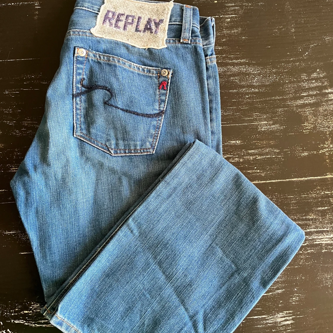Ljusblå Jeans Replay stl 27 32 - 90