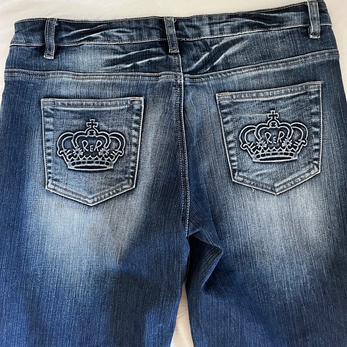 Lågmidjade jeans