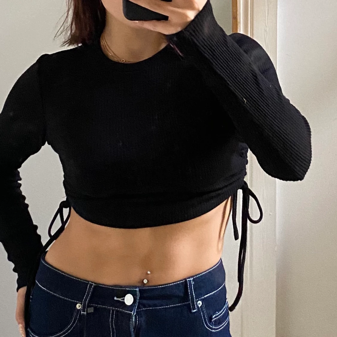 Ribbad croptop