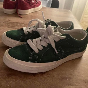Golf Wang Le Fleur Mono Green - Använt ett par gånger, men i fint skick Kommer inte med gröna skosnören, ingen box 6 US, 39 EU