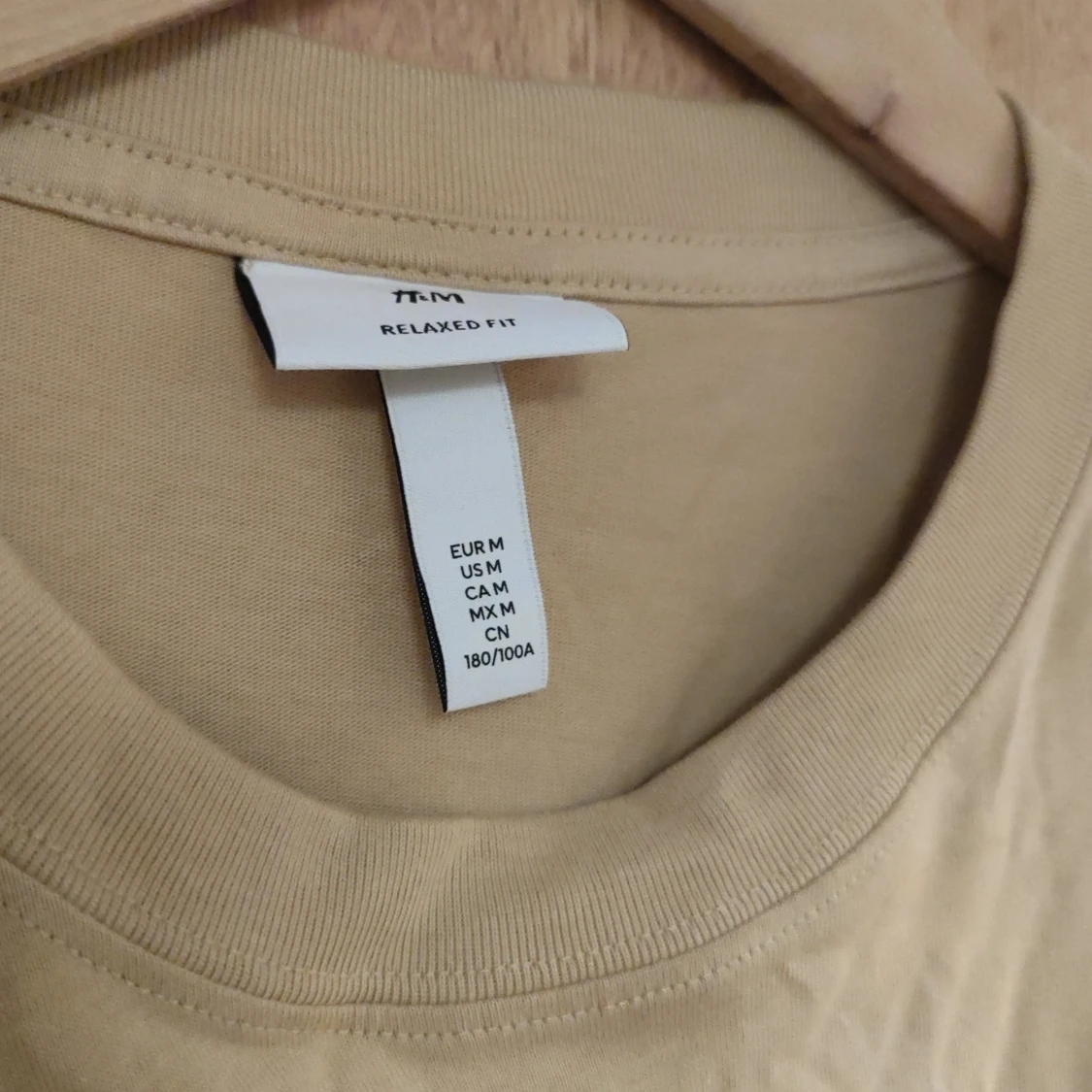 Oversized beige tshirt - 90