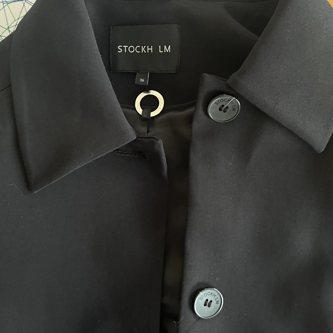 Classy Black Coat, STCKH LM - 90