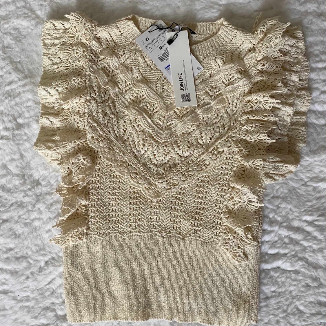 Zara stickad tröja  - 90