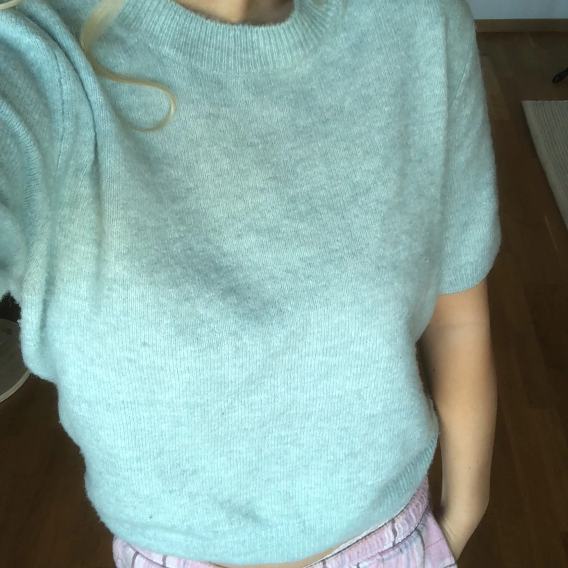 Stickad t shirt - 90